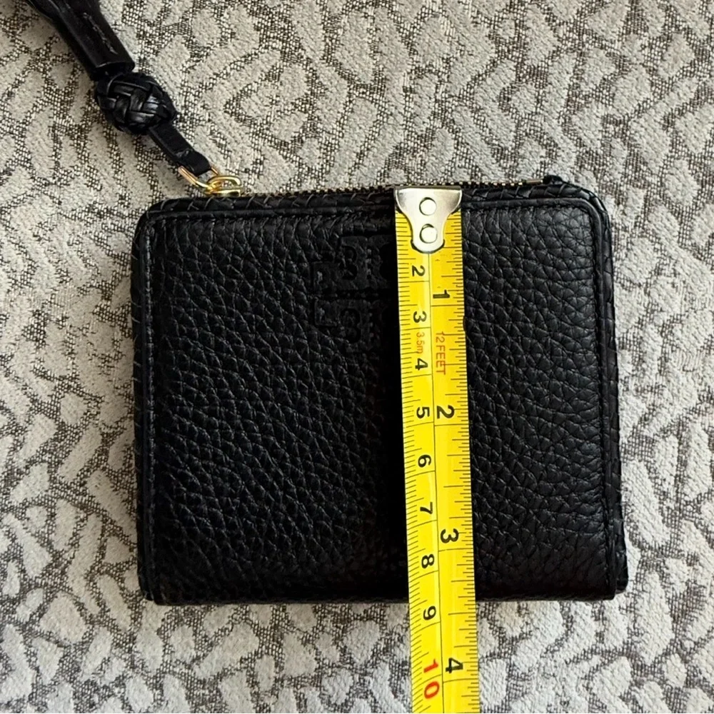 Tory Burch Black Taylor Mini Wallet